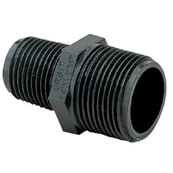 1/2" x 3/4" Male Pipe Threads Adapter 1